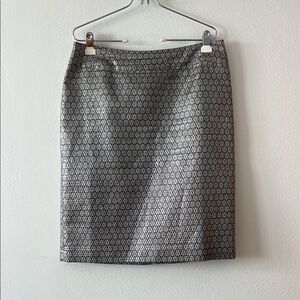 Size 12 Silvery Grey Pencil Skirt